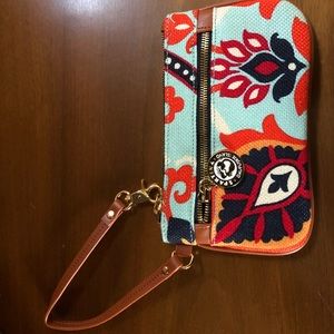 Spartina “Waving Girl” Wristlet - new without tags
